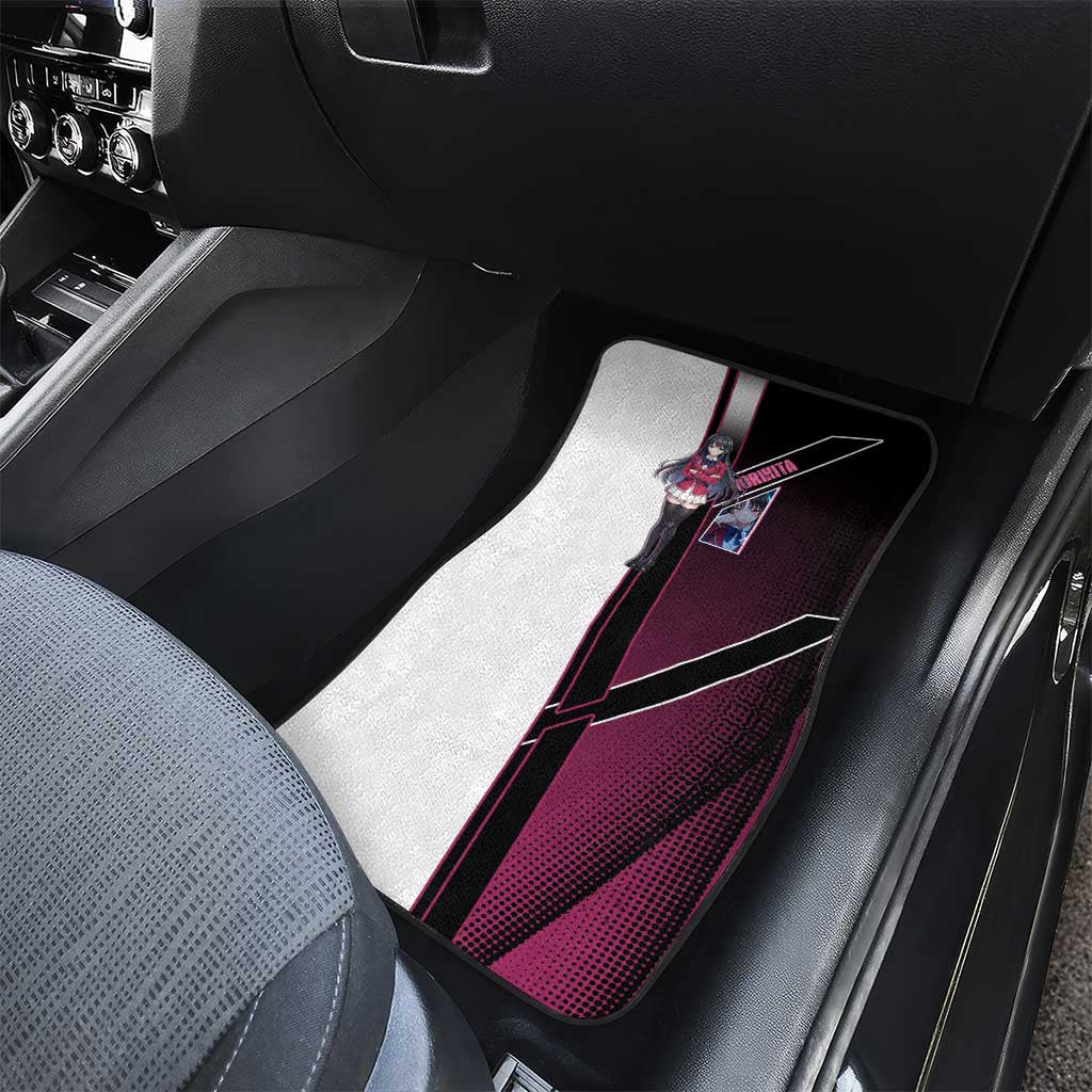 Suzune Horikita Car Mats Elegant School Anime Style