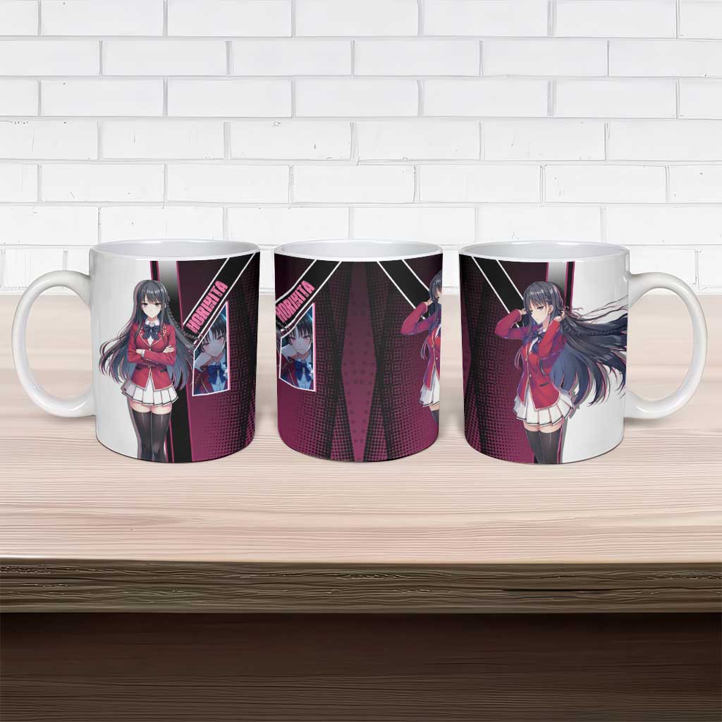 Suzune Horikita Ceramic Mug Elegant School Anime Style