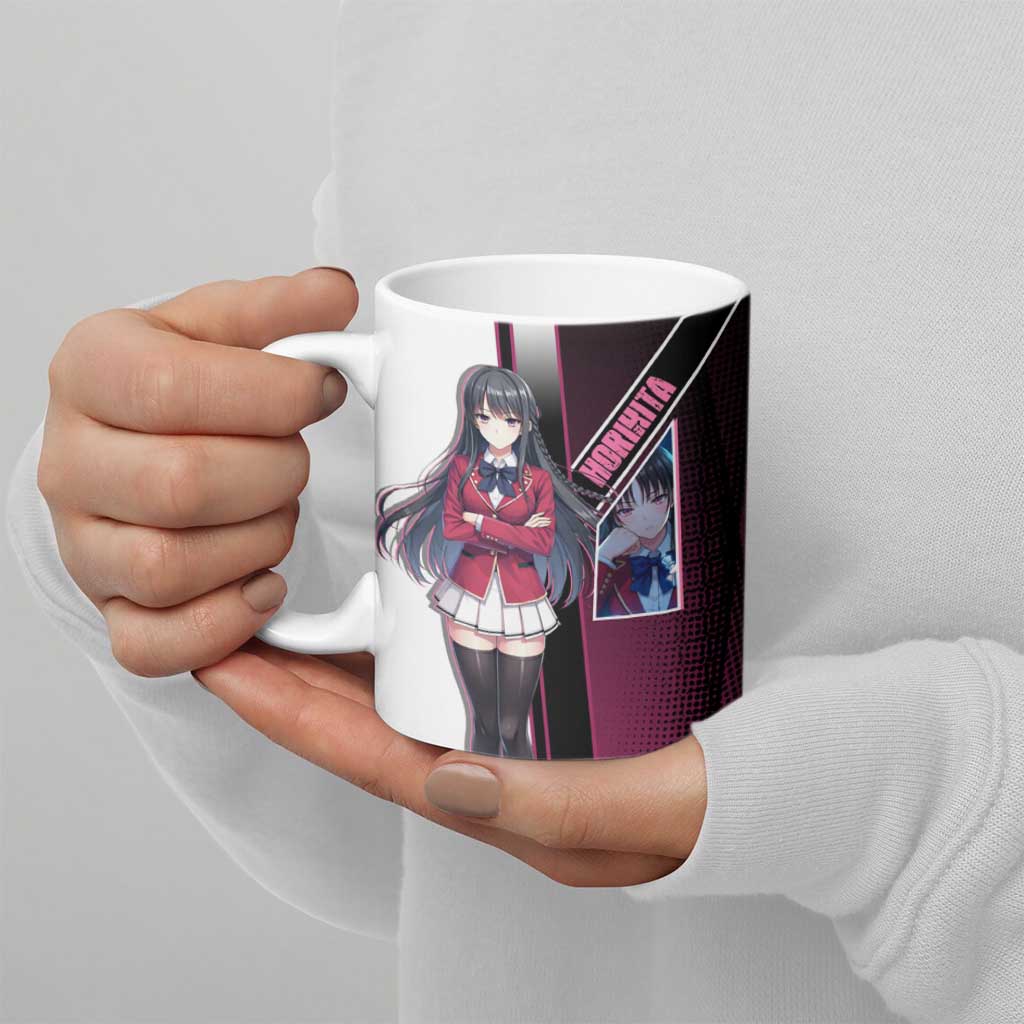 Suzune Horikita Ceramic Mug Elegant School Anime Style