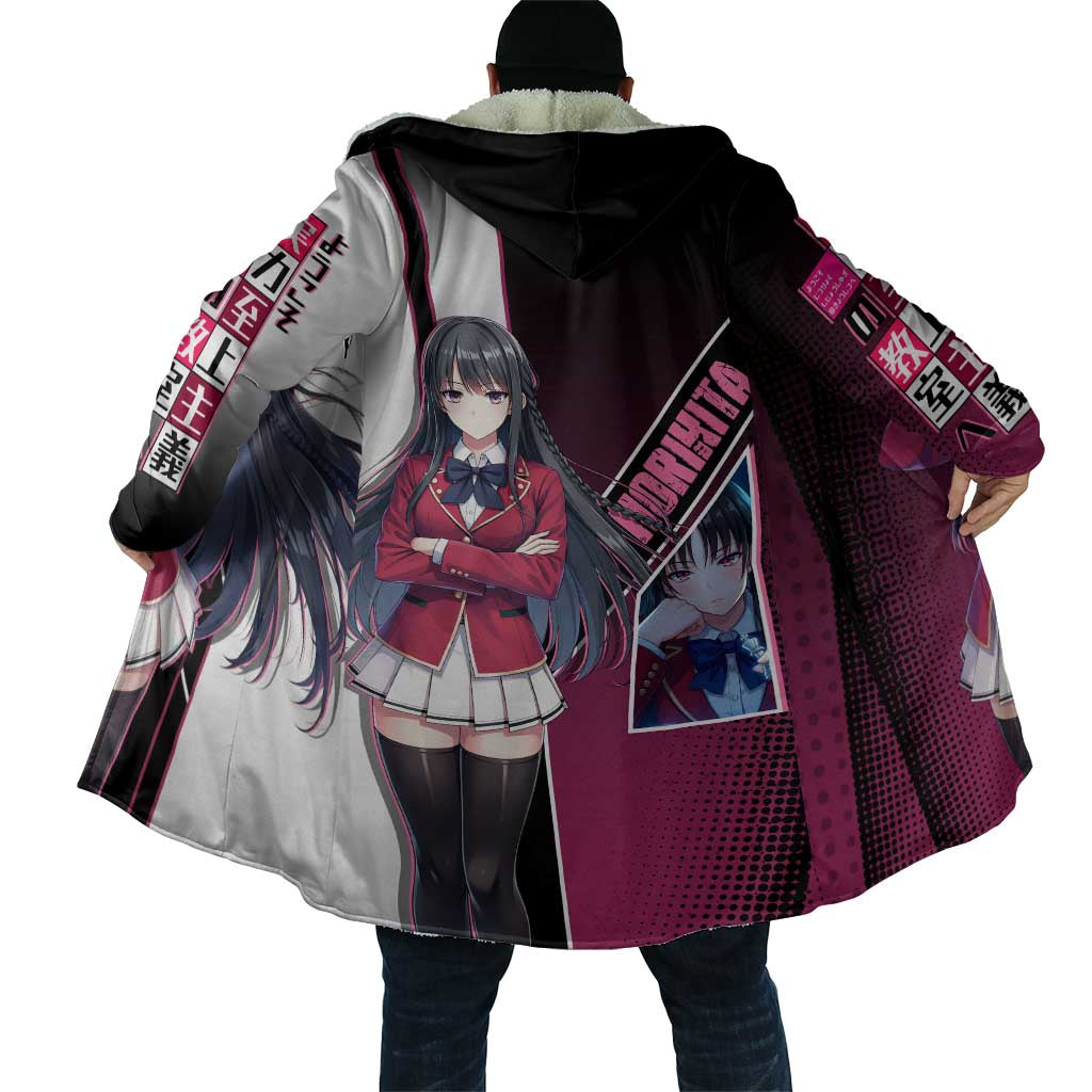 Suzune Horikita Cloak Elegant School Anime Style