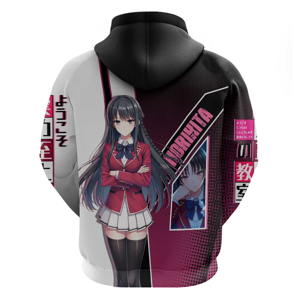 Suzune Horikita Hoodie Elegant School Anime Style