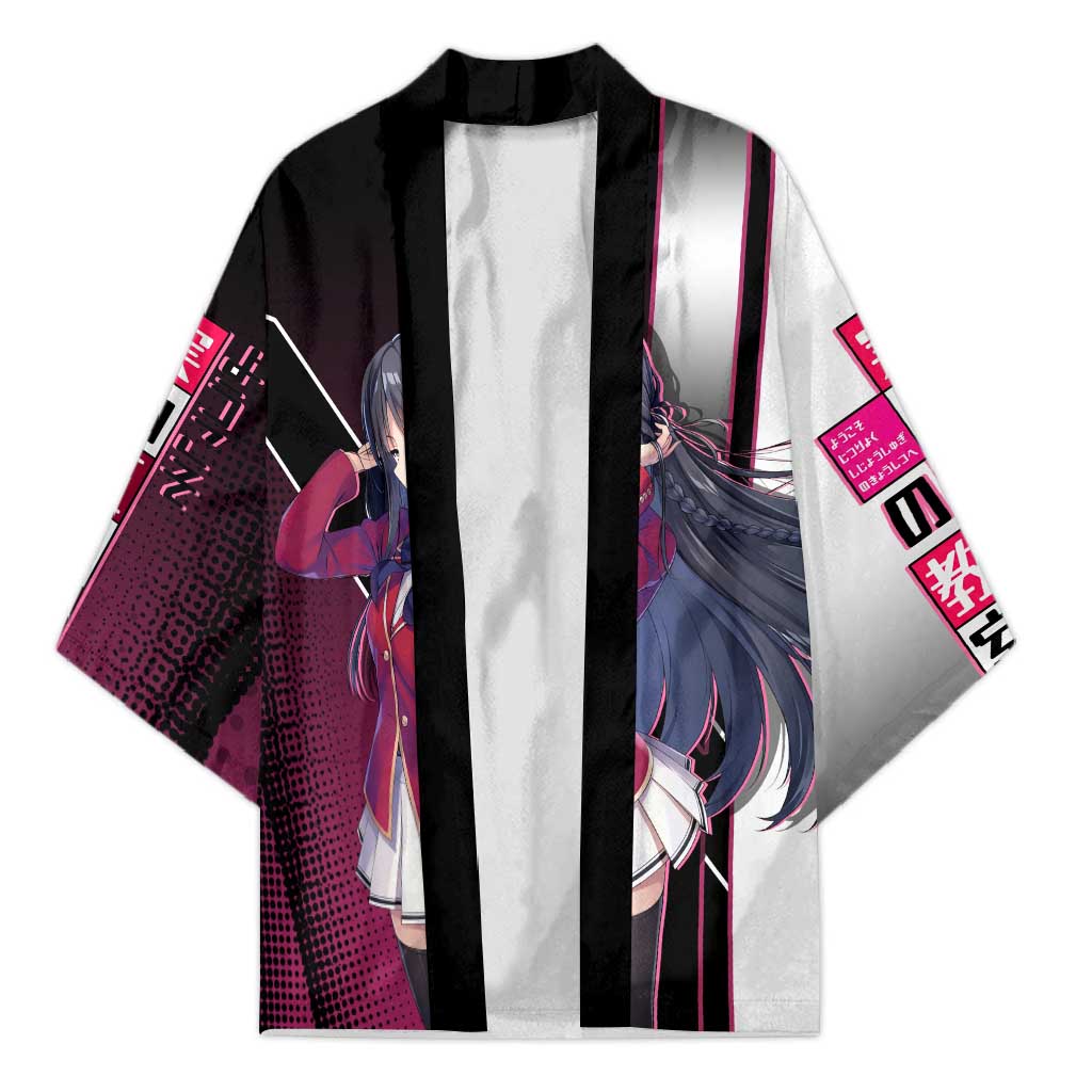 Suzune Horikita Kimono Elegant School Anime Style
