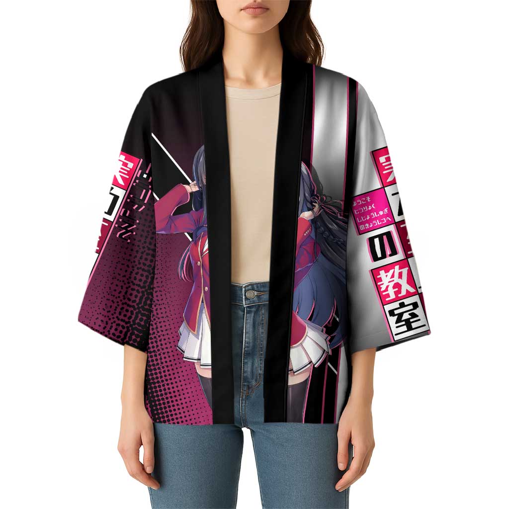 Suzune Horikita Kimono Elegant School Anime Style