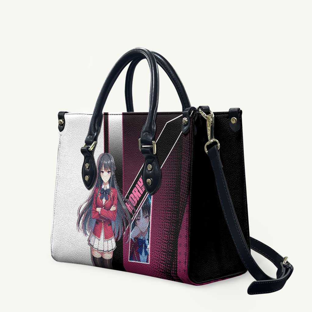 Suzune Horikita Leather Bag Elegant School Anime Style