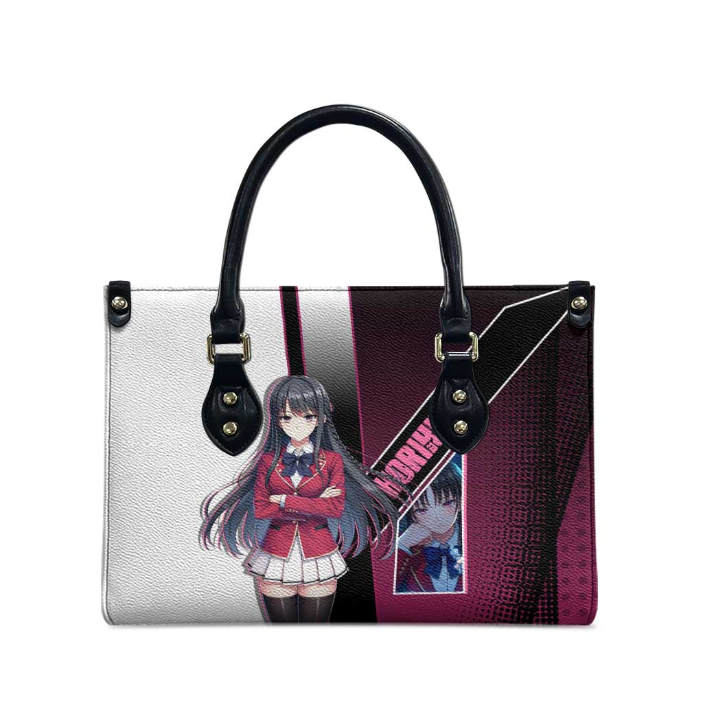 Suzune Horikita Leather Bag Elegant School Anime Style