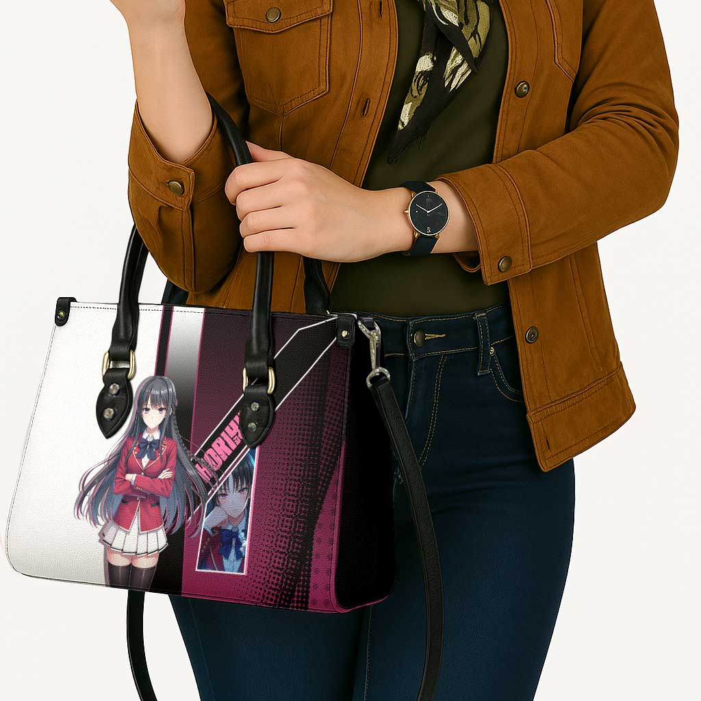 Suzune Horikita Leather Bag Elegant School Anime Style