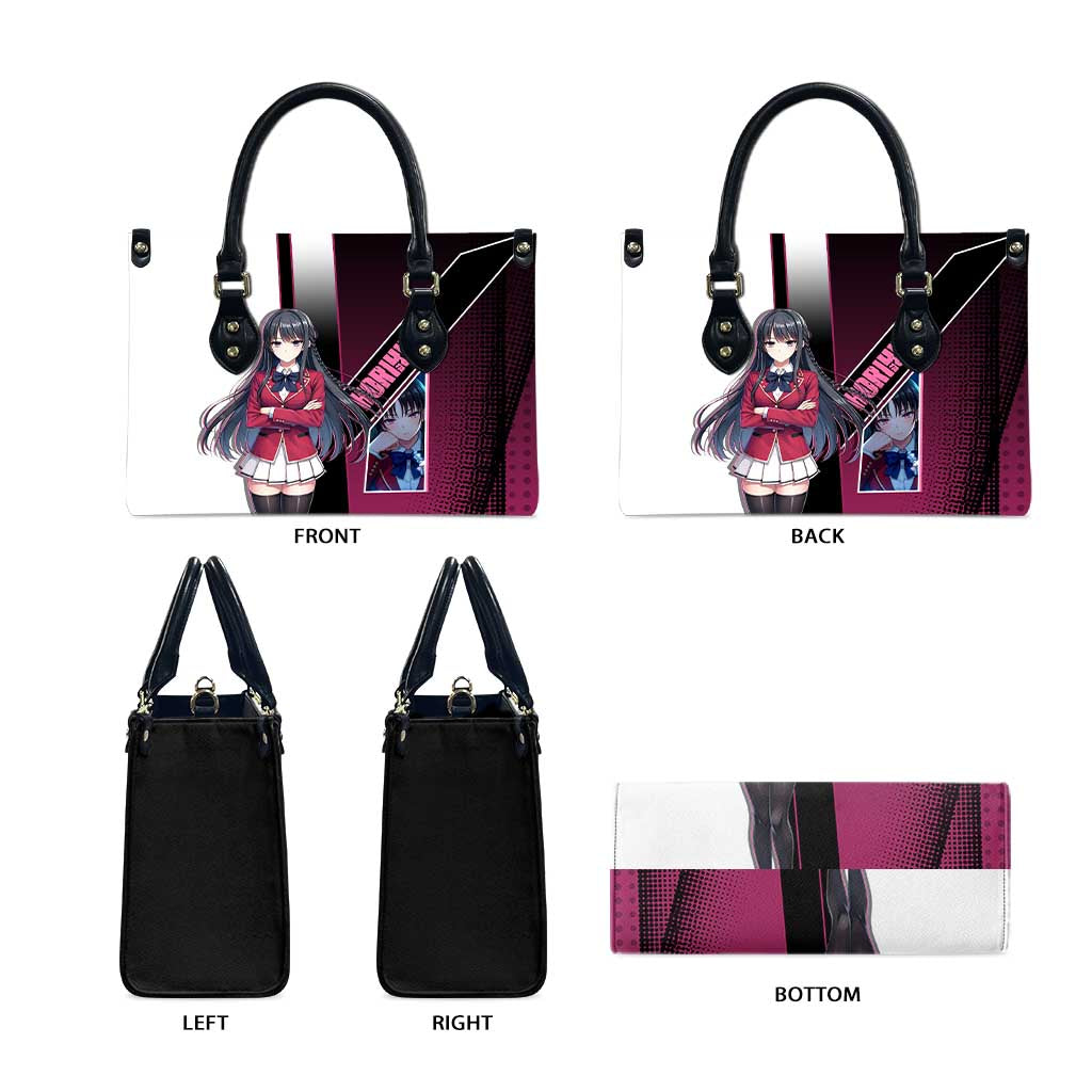Suzune Horikita Leather Bag Elegant School Anime Style