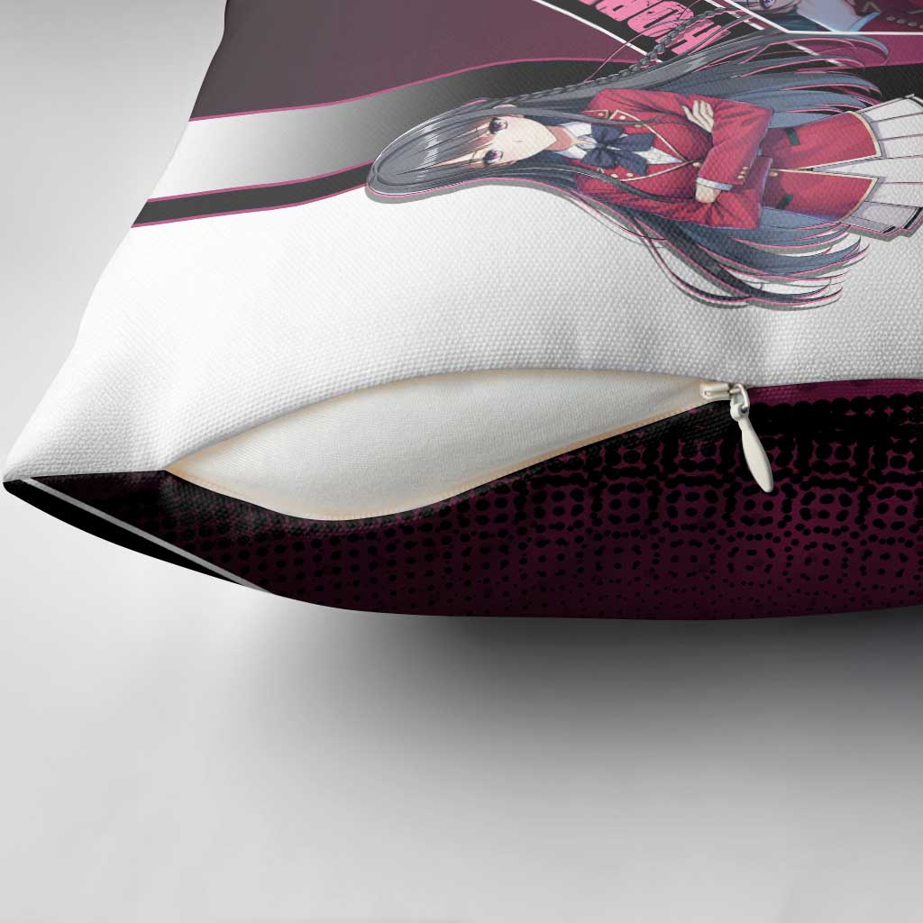 Suzune Horikita Pillow Cover Elegant School Anime Style
