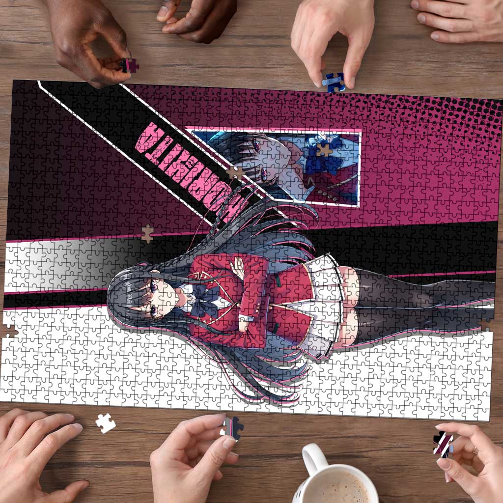 Suzune Horikita Puzzle Elegant School Anime Style