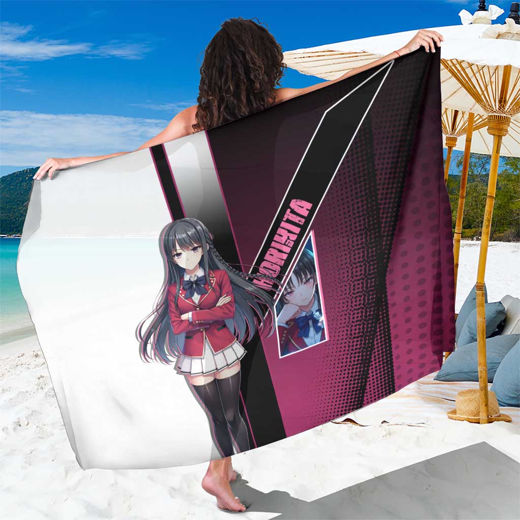 Suzune Horikita Sarong Elegant School Anime Style