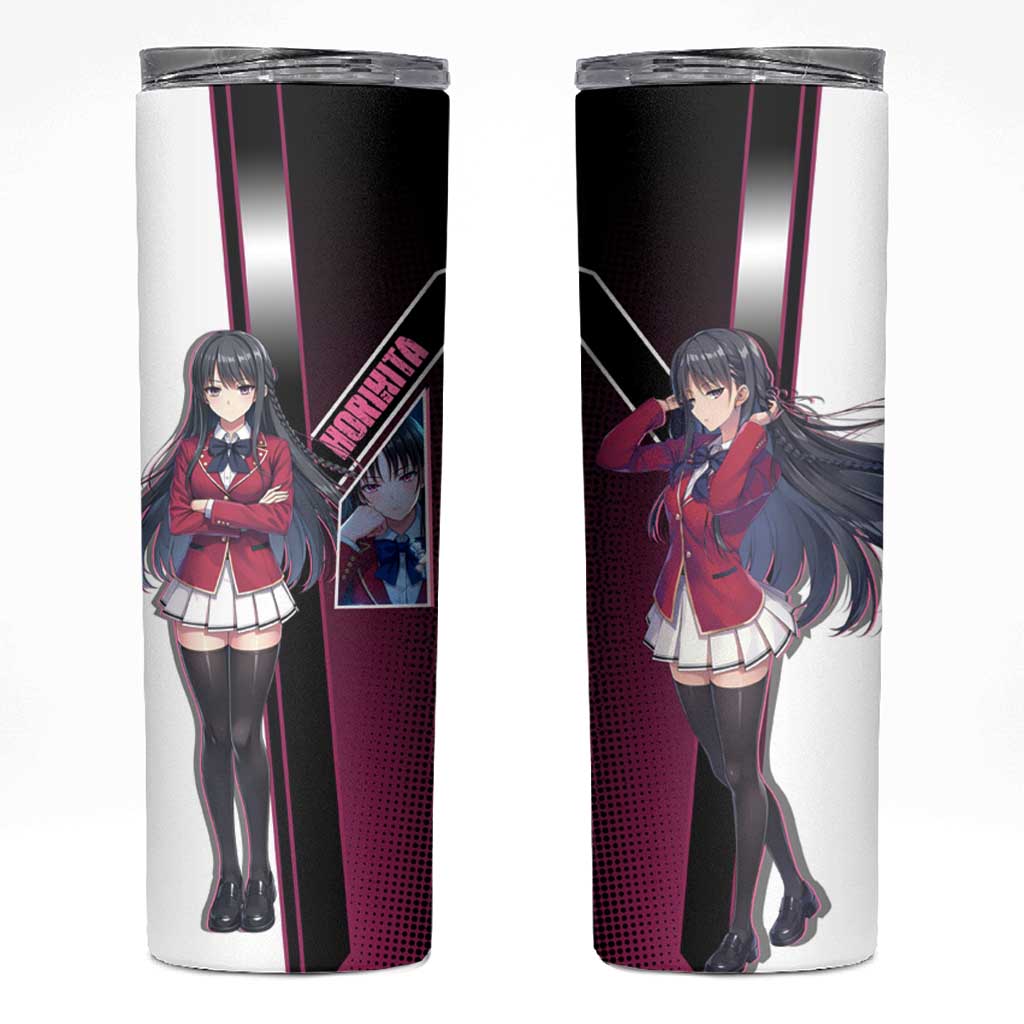 Suzune Horikita Skinny Tumbler Elegant School Anime Style