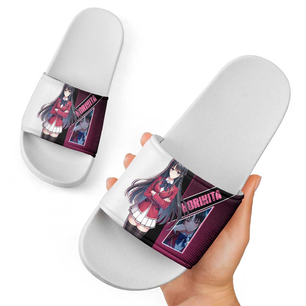 Suzune Horikita Slide Sandals Elegant School Anime Style