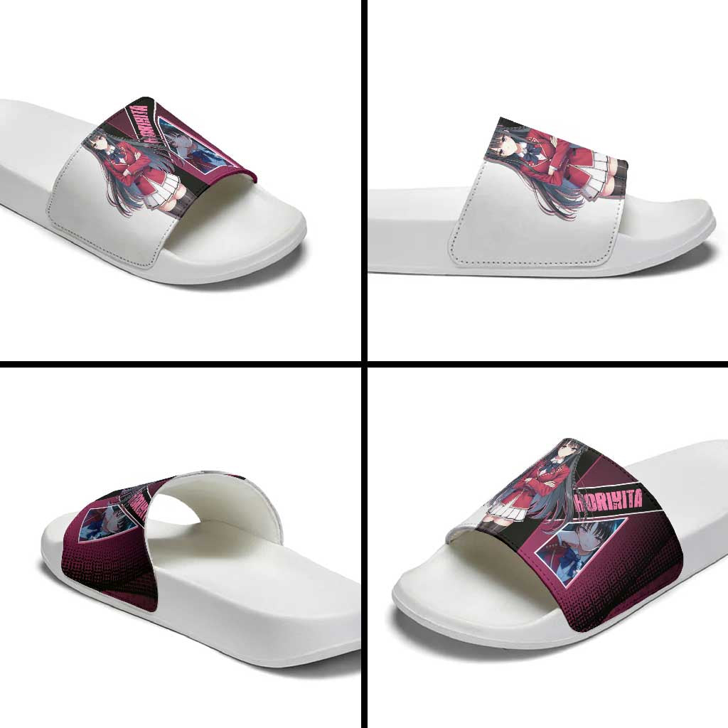 Suzune Horikita Slide Sandals Elegant School Anime Style