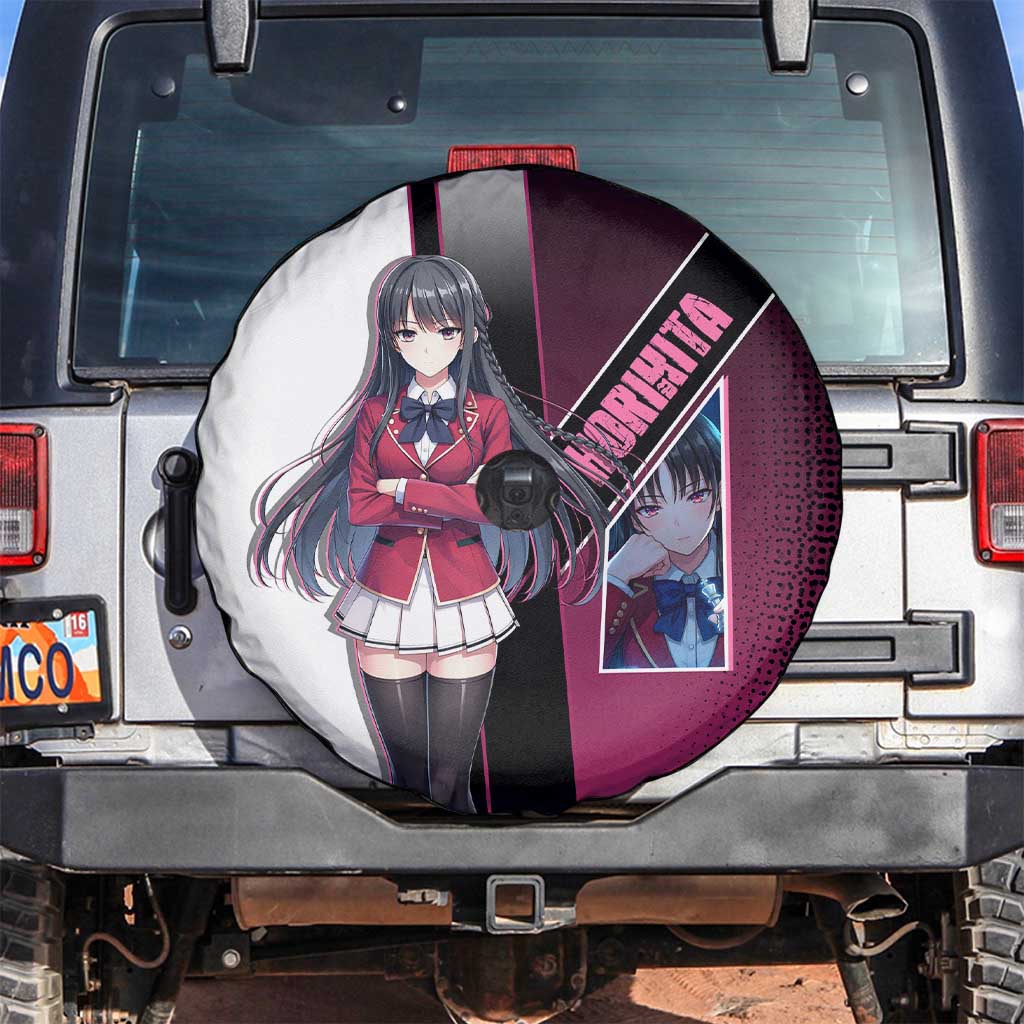 Suzune Horikita Spare Tire Cover Elegant School Anime Style