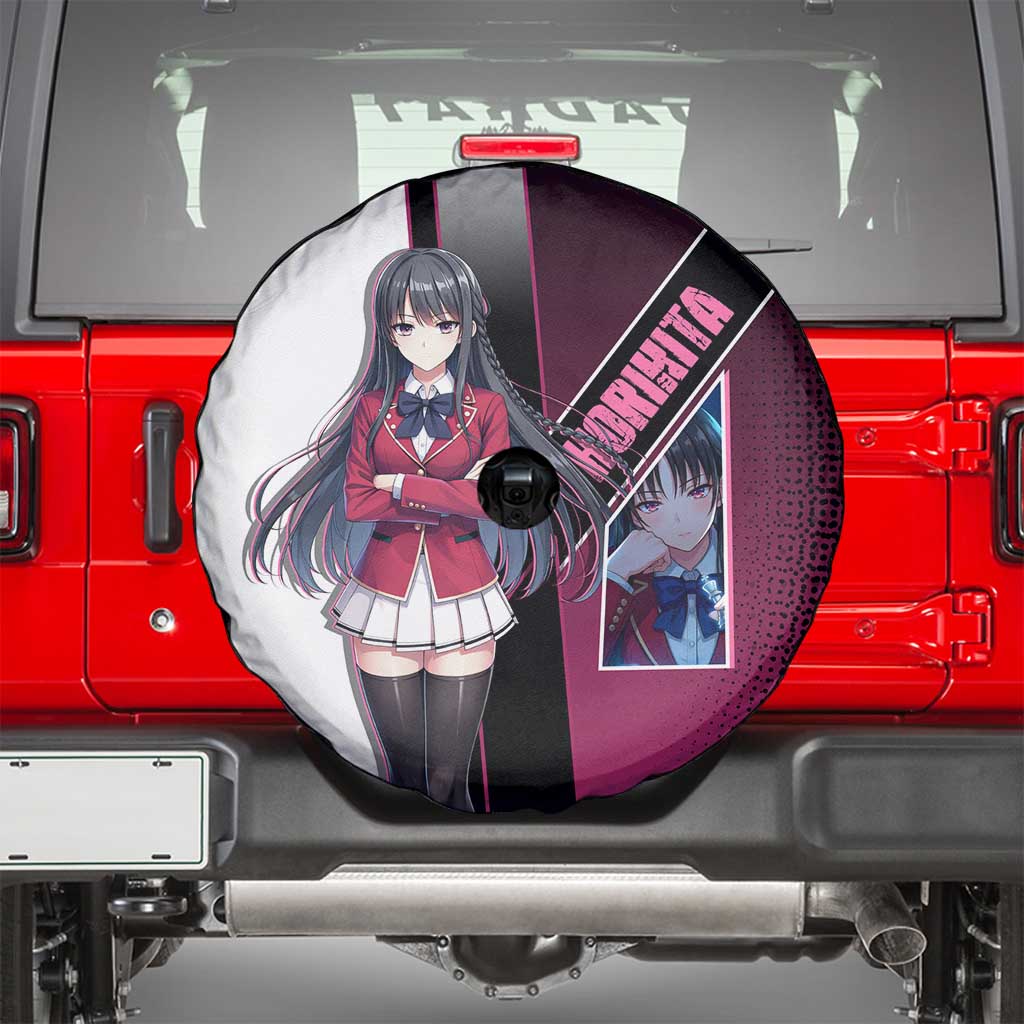 Suzune Horikita Spare Tire Cover Elegant School Anime Style