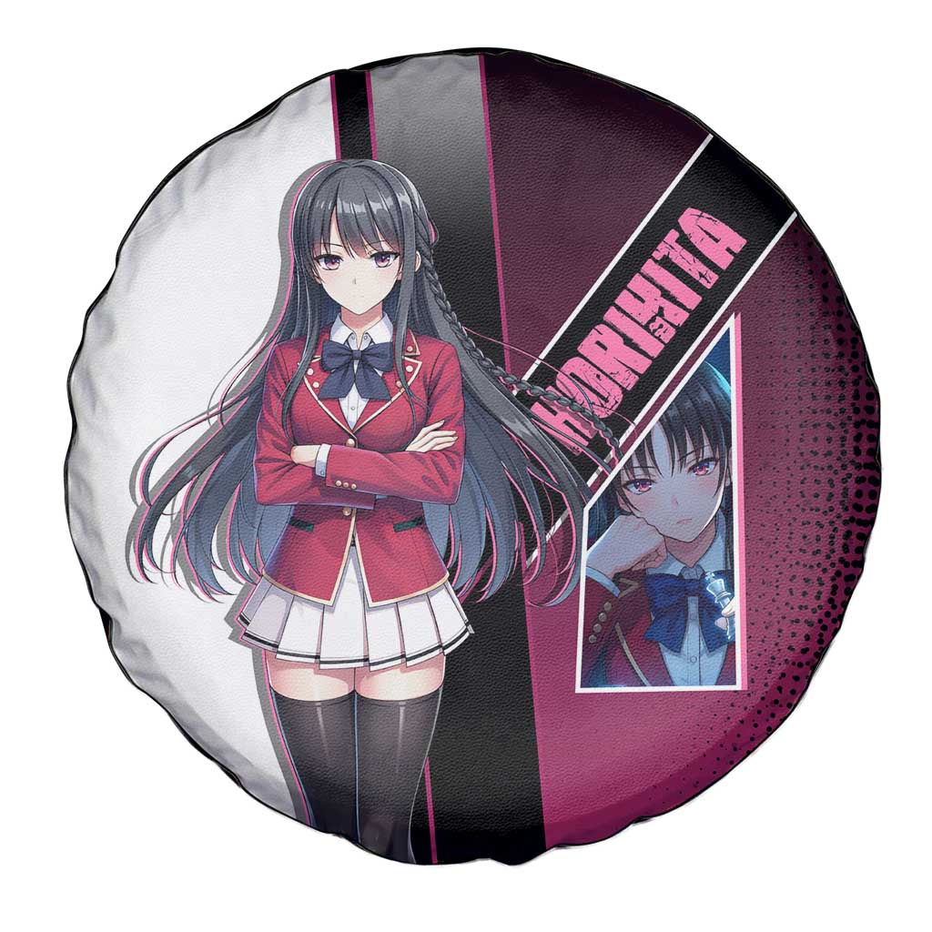 Suzune Horikita Spare Tire Cover Elegant School Anime Style