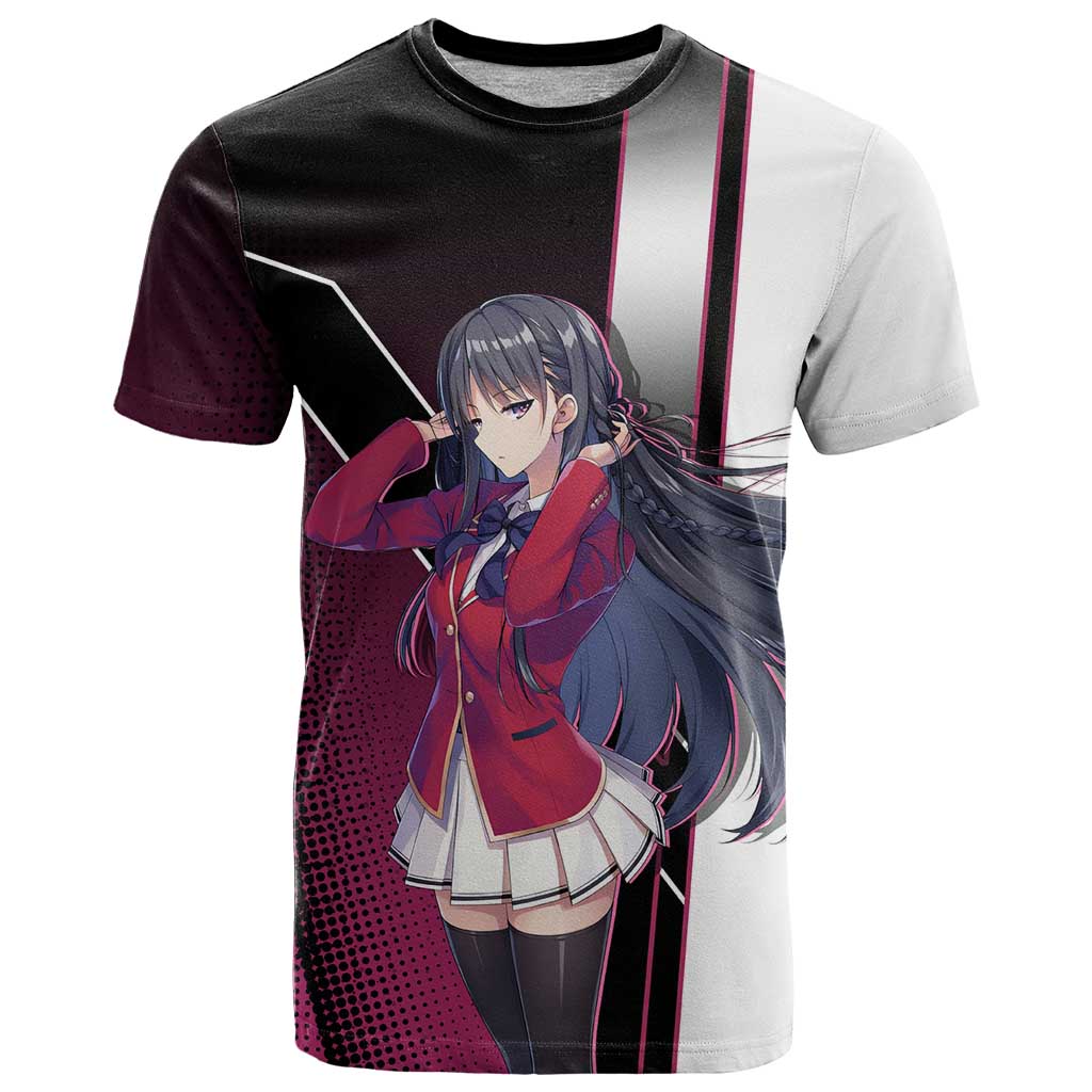 Suzune Horikita T Shirt Elegant School Anime Style