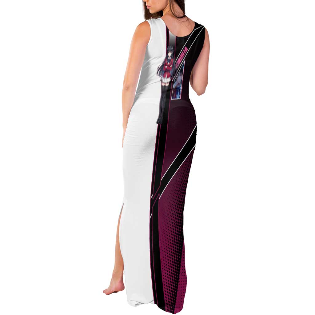 Suzune Horikita Tank Maxi Dress Elegant School Anime Style
