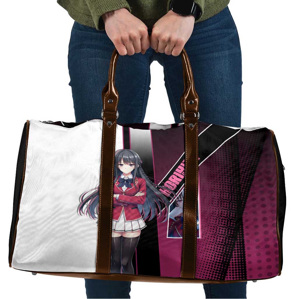 Suzune Horikita Travel Bag Elegant School Anime Style