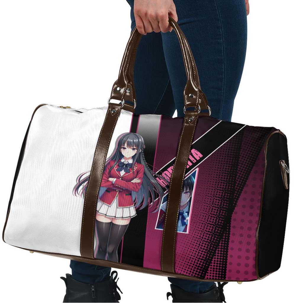 Suzune Horikita Travel Bag Elegant School Anime Style