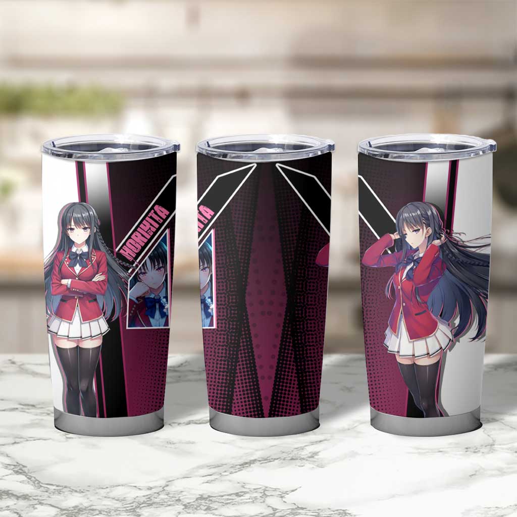 Suzune Horikita Tumbler Cup Elegant School Anime Style