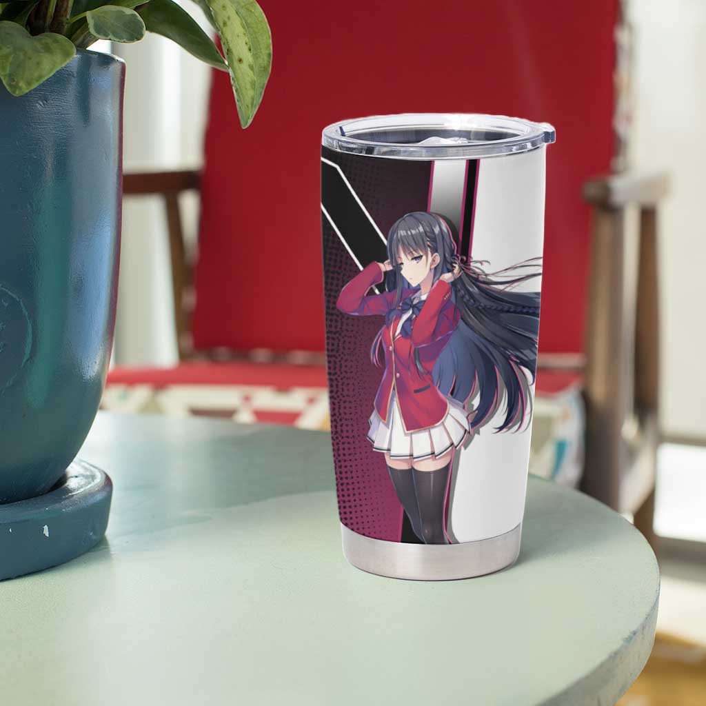 Suzune Horikita Tumbler Cup Elegant School Anime Style