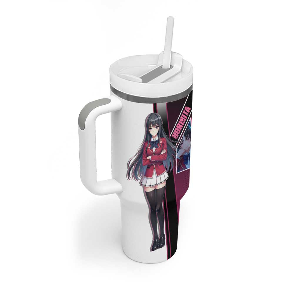 Suzune Horikita Tumbler With Handle Elegant School Anime Style