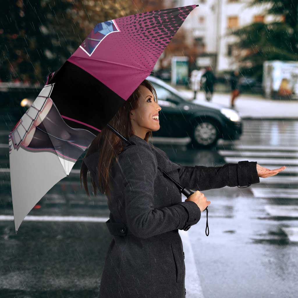 Suzune Horikita Umbrella Elegant School Anime Style