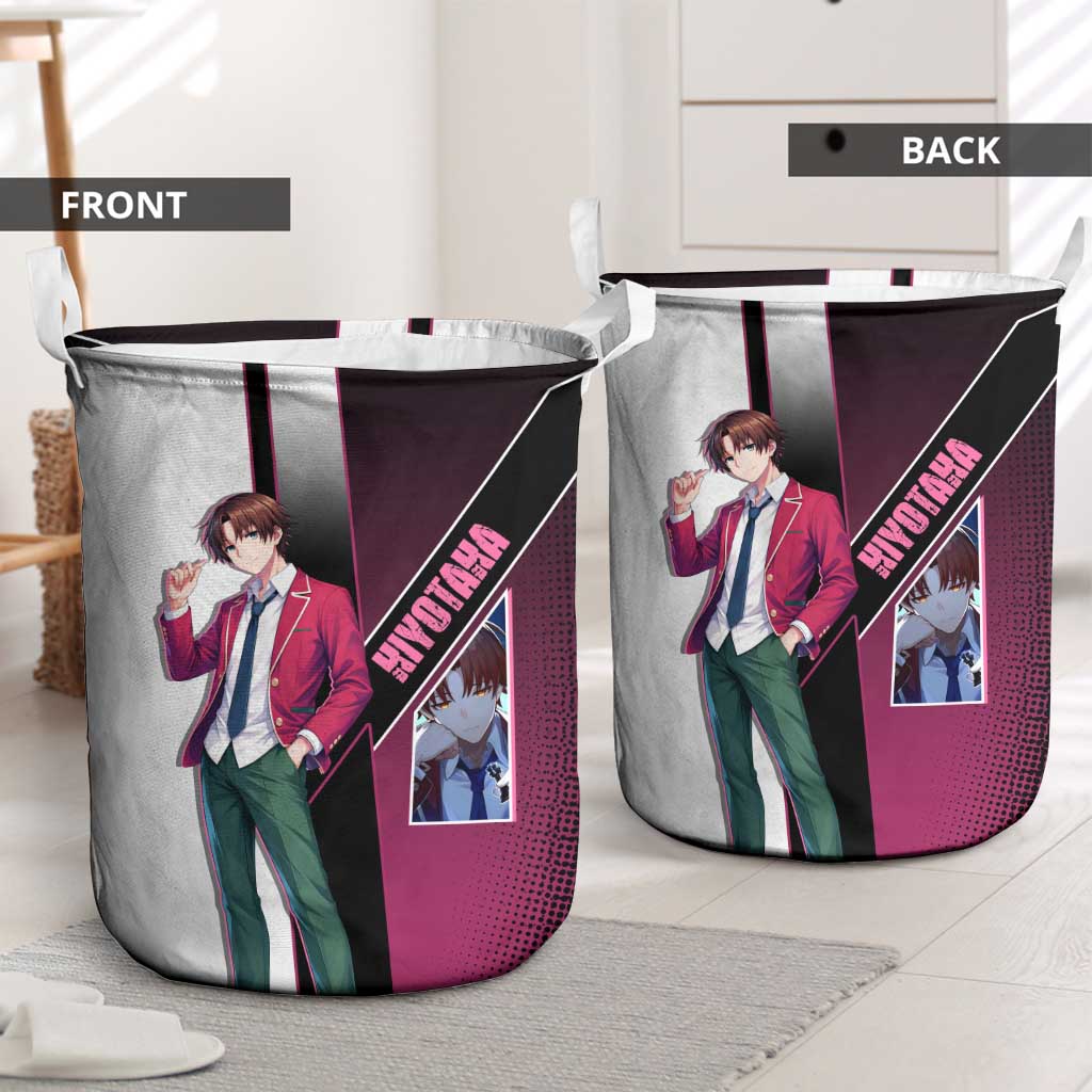 Kiyotaka Ayanokouji Laundry Basket Minimalist Strategic Anime Style