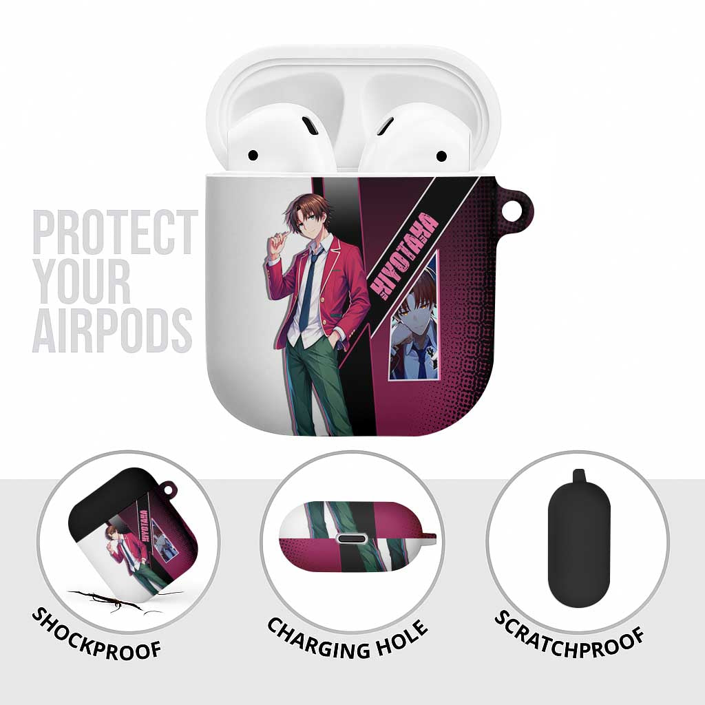 Kiyotaka Ayanokouji AirPods Case Minimalist Strategic Anime Style