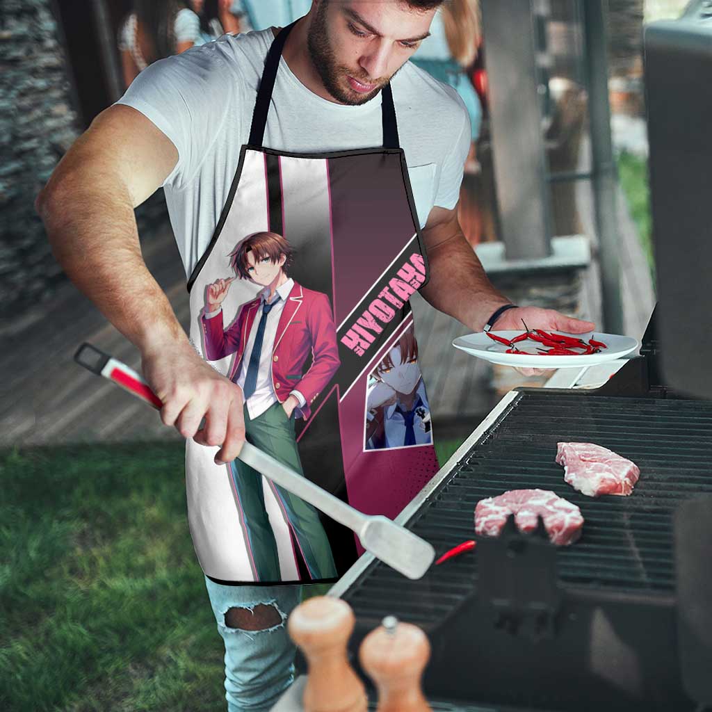 Kiyotaka Ayanokouji Apron Minimalist Strategic Anime Style