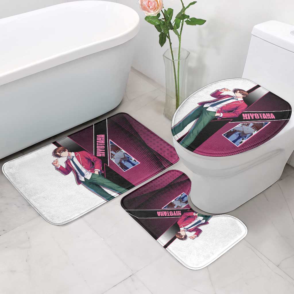 Kiyotaka Ayanokouji Bathroom Set Minimalist Strategic Anime Style