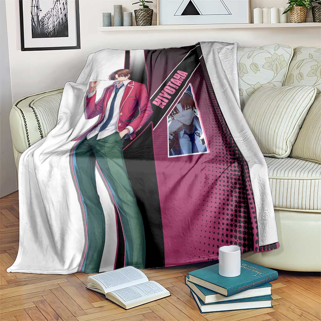 Kiyotaka Ayanokouji Blanket Minimalist Strategic Anime Style