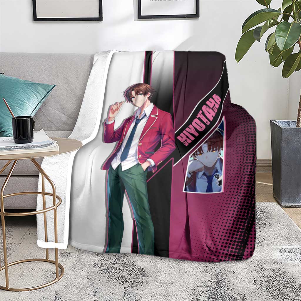 Kiyotaka Ayanokouji Blanket Minimalist Strategic Anime Style