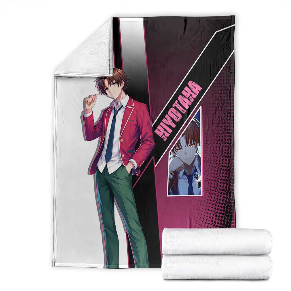 Kiyotaka Ayanokouji Blanket Minimalist Strategic Anime Style
