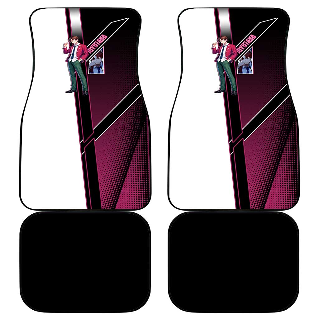 Kiyotaka Ayanokouji Car Mats Minimalist Strategic Anime Style