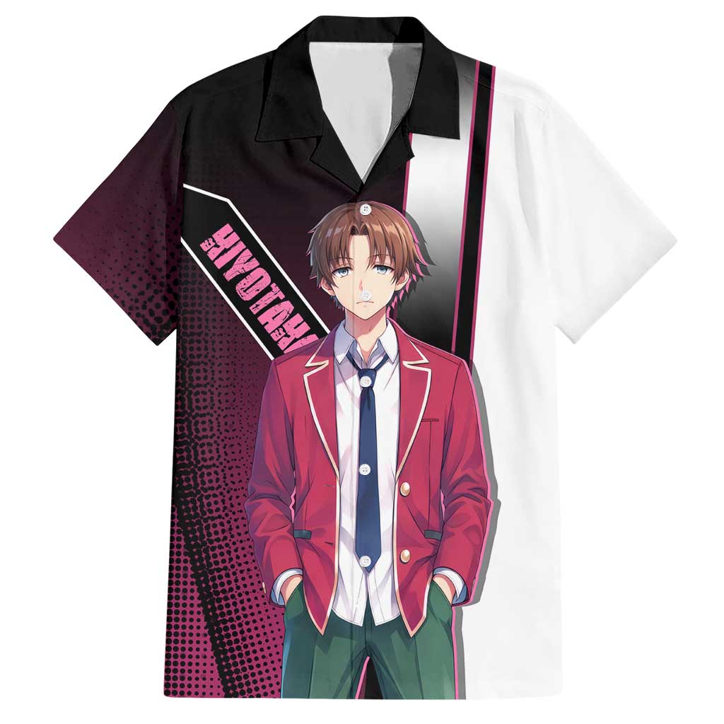 Kiyotaka Ayanokouji Hawaiian Shirt Minimalist Strategic Anime Style