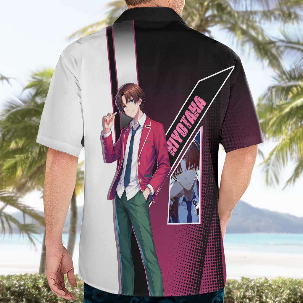 Kiyotaka Ayanokouji Hawaiian Shirt Minimalist Strategic Anime Style