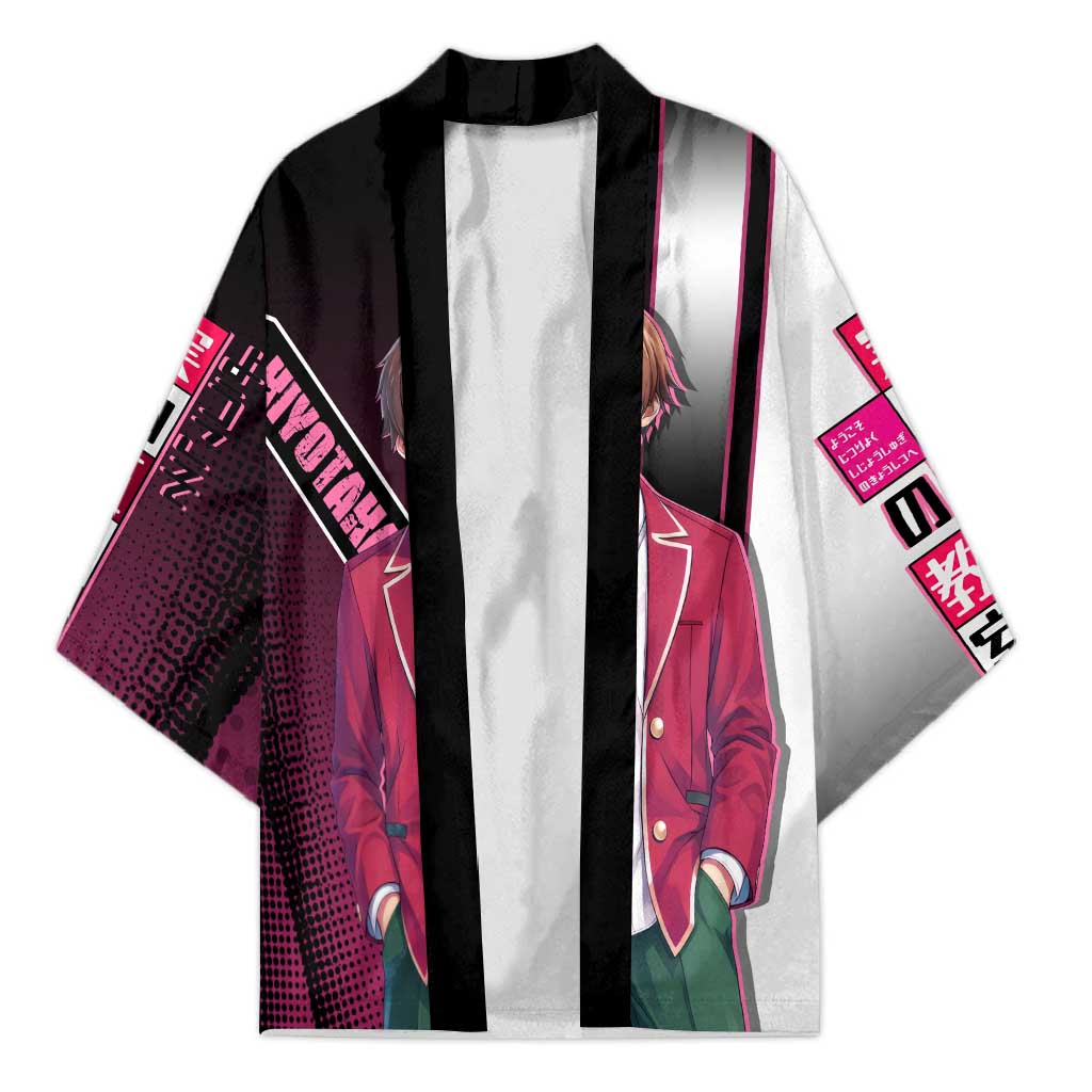 Kiyotaka Ayanokouji Kimono Minimalist Strategic Anime Style