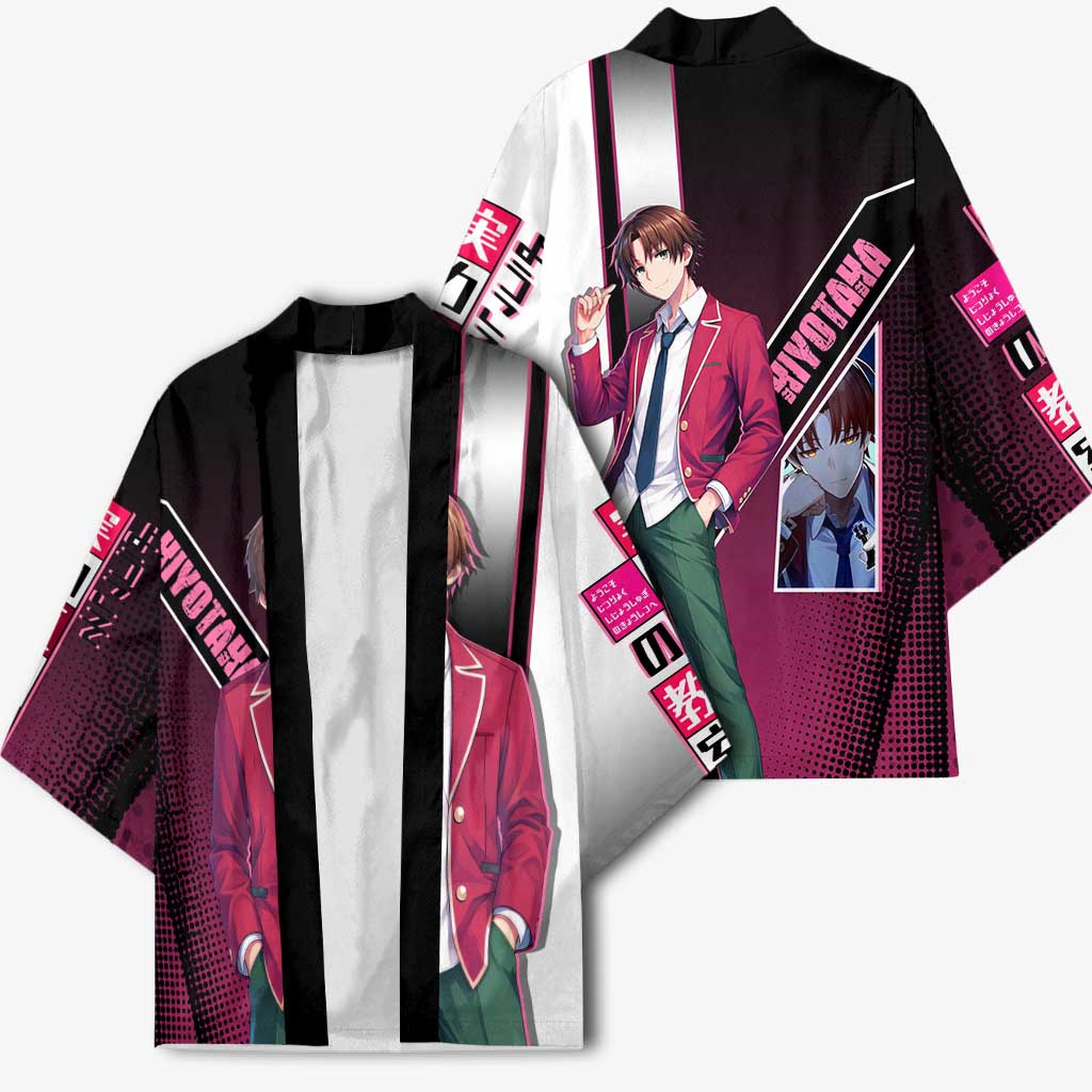 Kiyotaka Ayanokouji Kimono Minimalist Strategic Anime Style