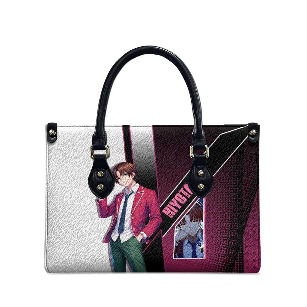 Kiyotaka Ayanokouji Leather Bag Minimalist Strategic Anime Style