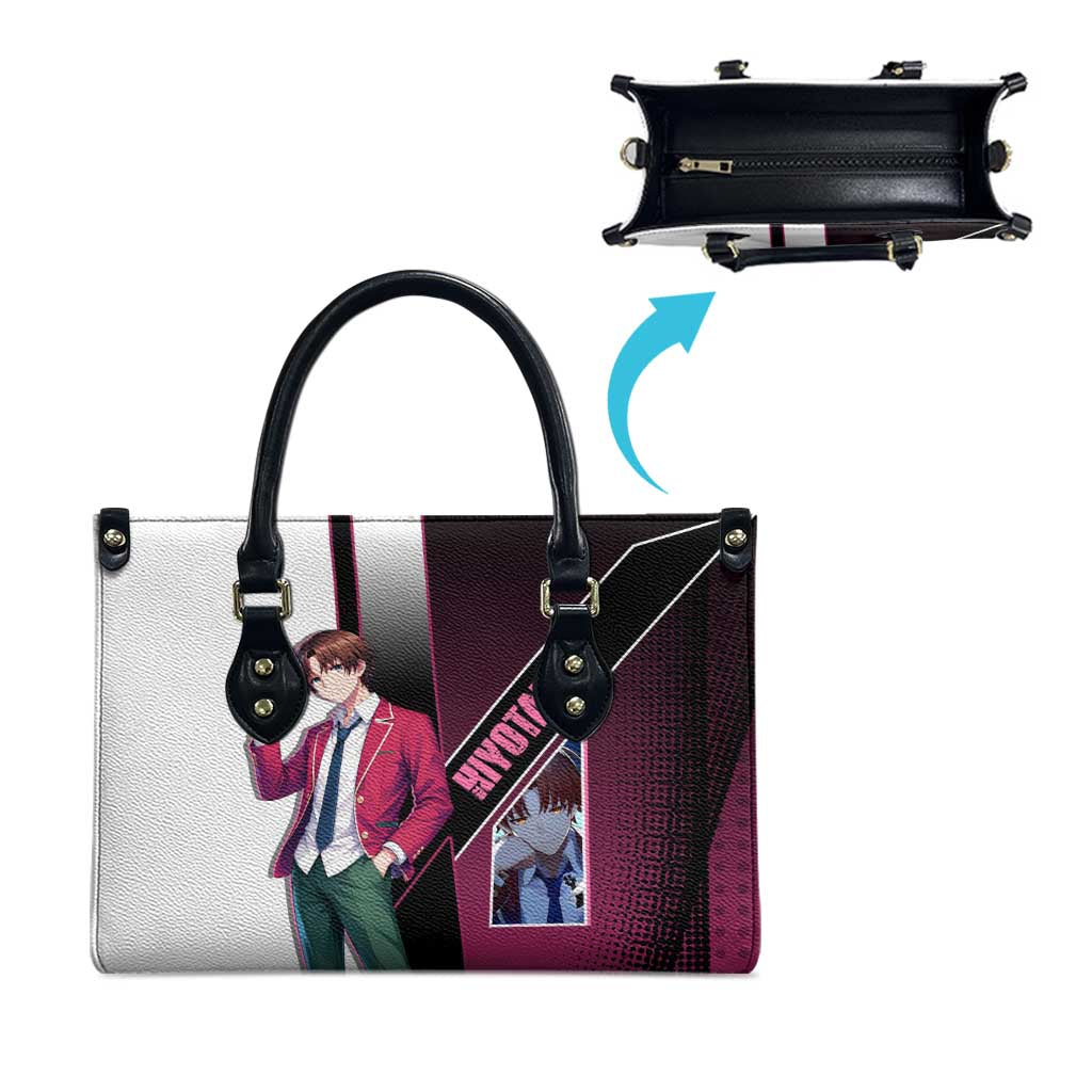 Kiyotaka Ayanokouji Leather Bag Minimalist Strategic Anime Style