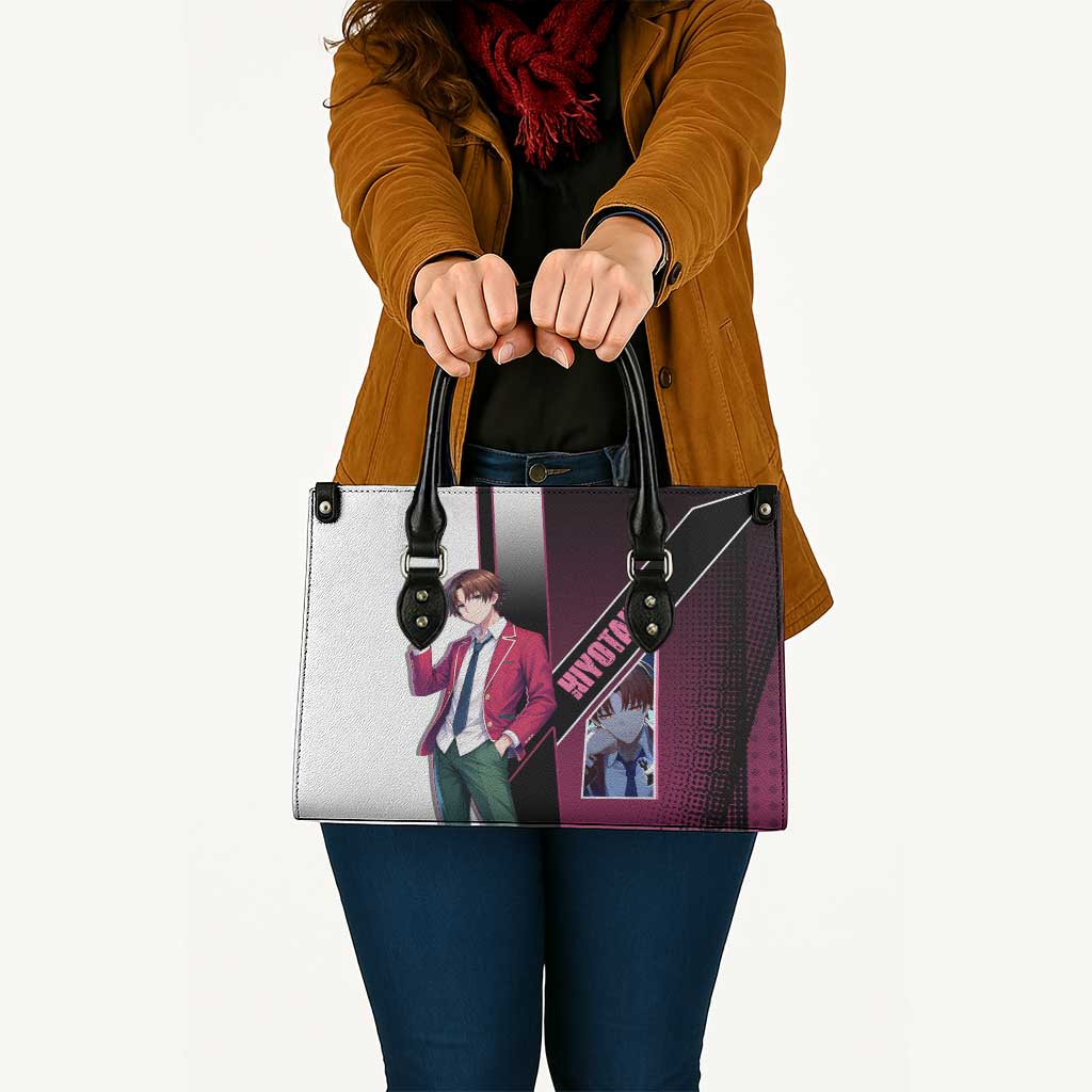 Kiyotaka Ayanokouji Leather Bag Minimalist Strategic Anime Style