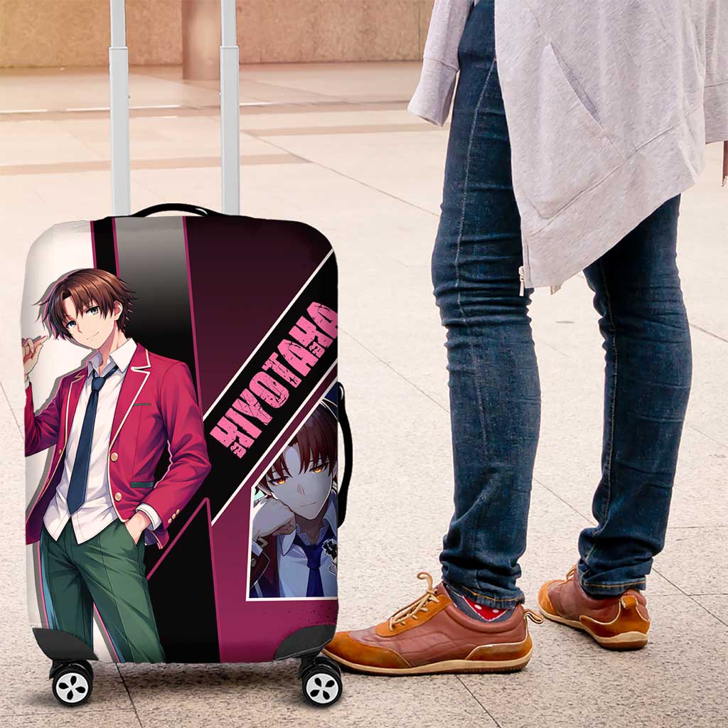 Kiyotaka Ayanokouji Luggage Cover Minimalist Strategic Anime Style