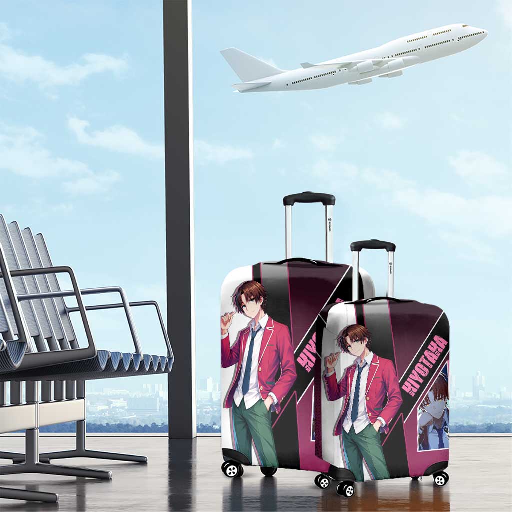Kiyotaka Ayanokouji Luggage Cover Minimalist Strategic Anime Style