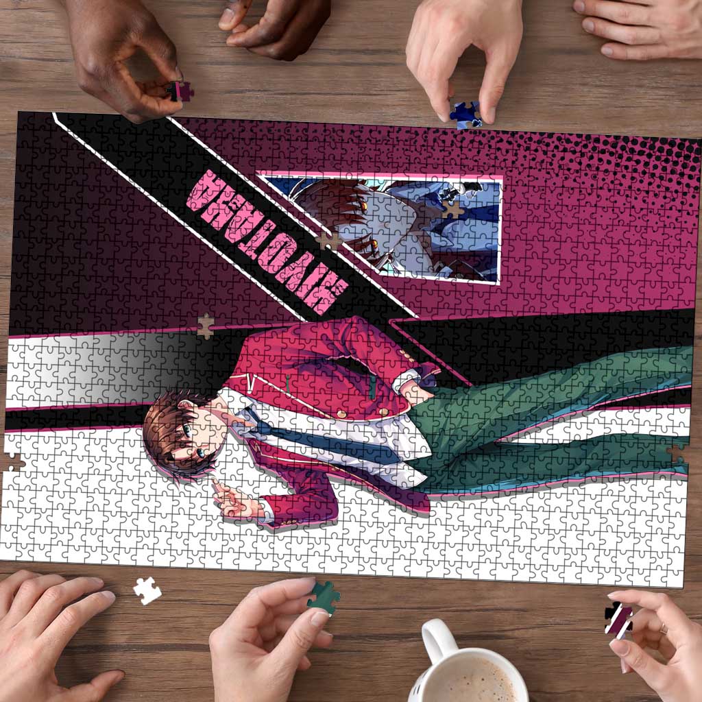 Kiyotaka Ayanokouji Puzzle Minimalist Strategic Anime Style