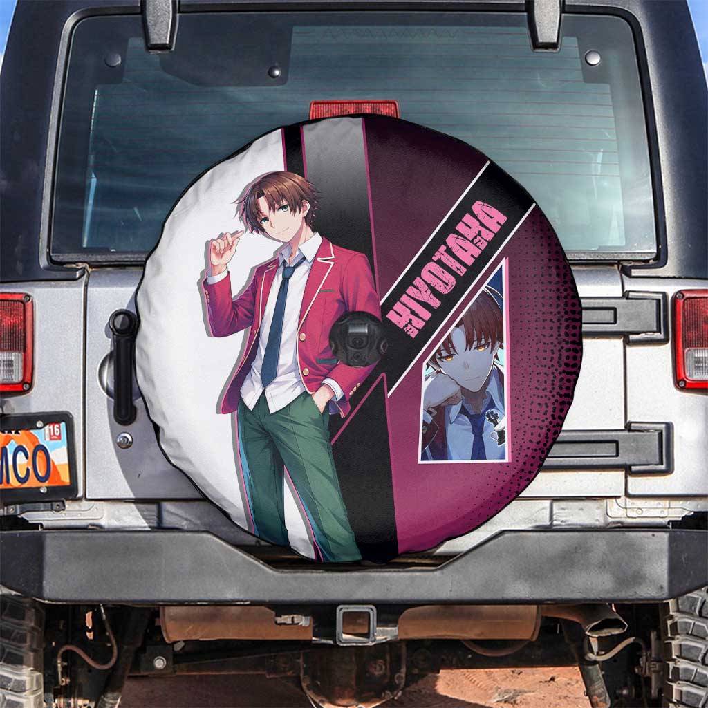 Kiyotaka Ayanokouji Spare Tire Cover Minimalist Strategic Anime Style