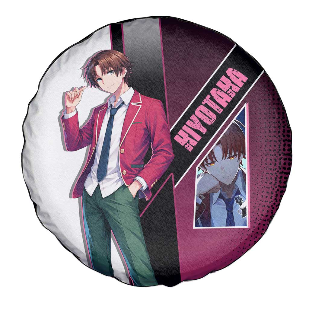 Kiyotaka Ayanokouji Spare Tire Cover Minimalist Strategic Anime Style
