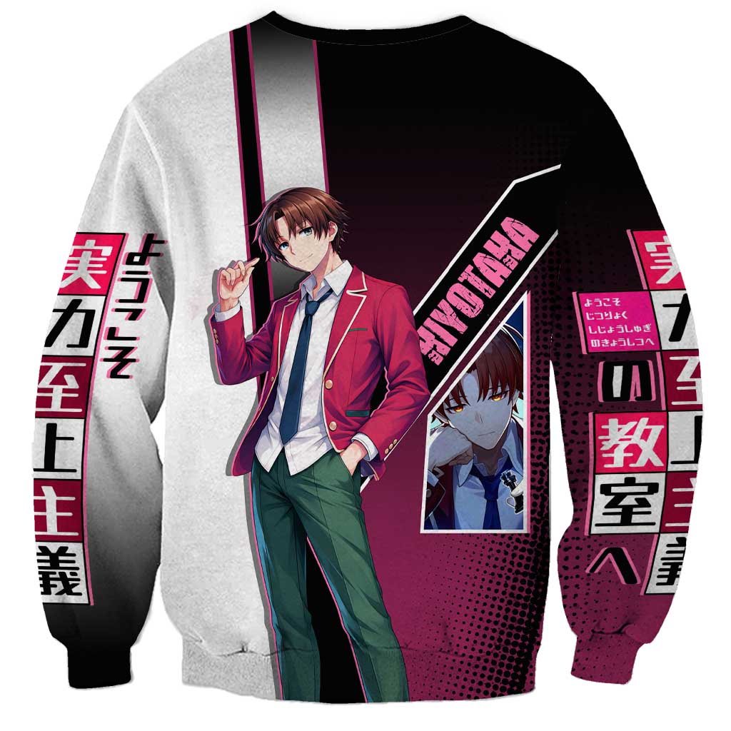 Kiyotaka Ayanokouji Sweatshirt Minimalist Strategic Anime Style