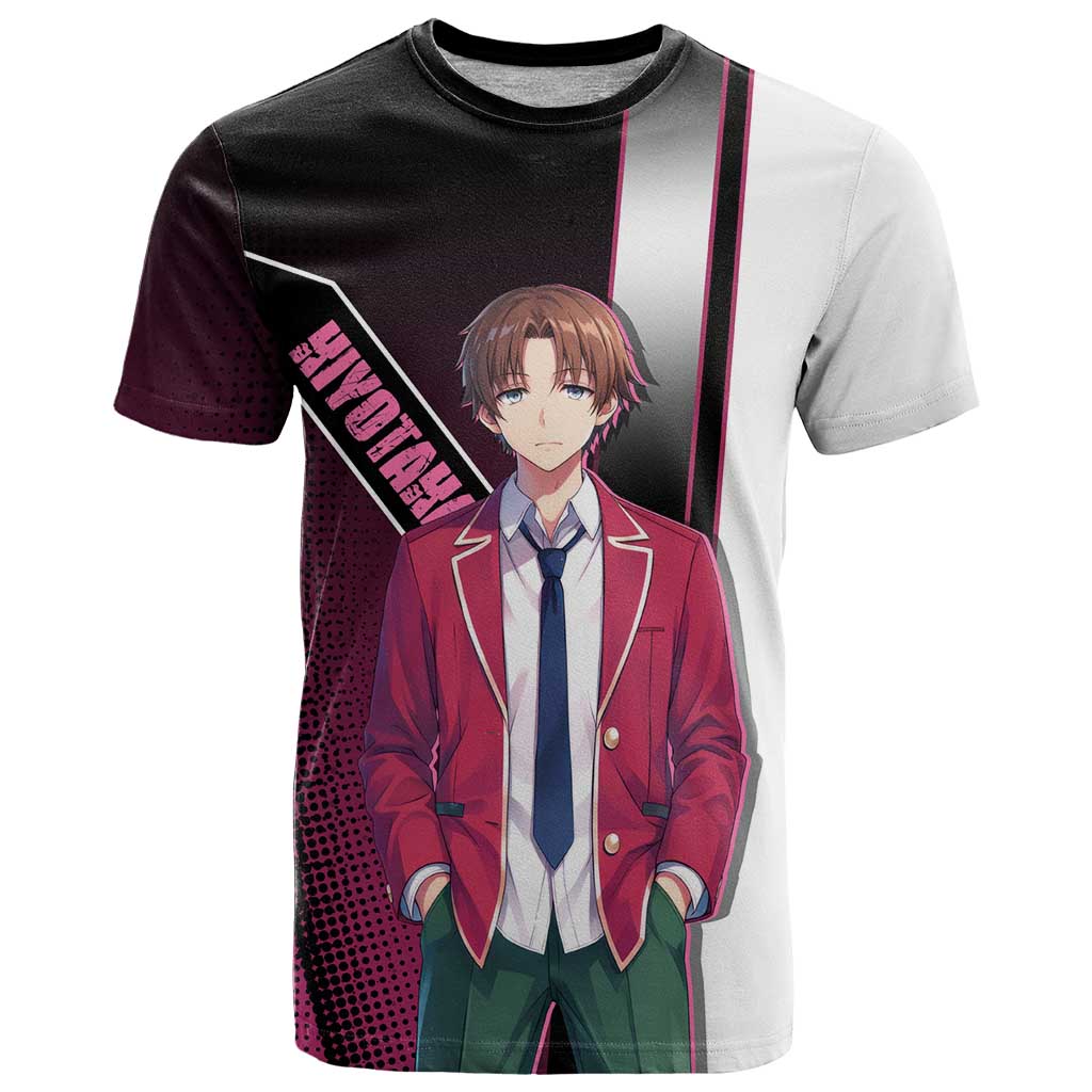Kiyotaka Ayanokouji T Shirt Minimalist Strategic Anime Style